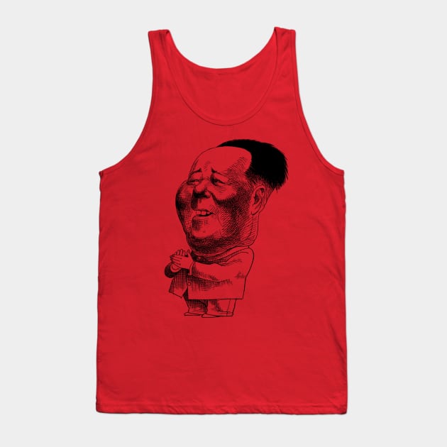 Mao Zedong Tank Top by Soriagk